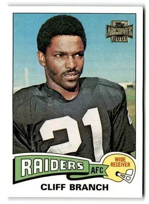 2001 Topps Archives #17 Cliff Branch - Football Card Single
