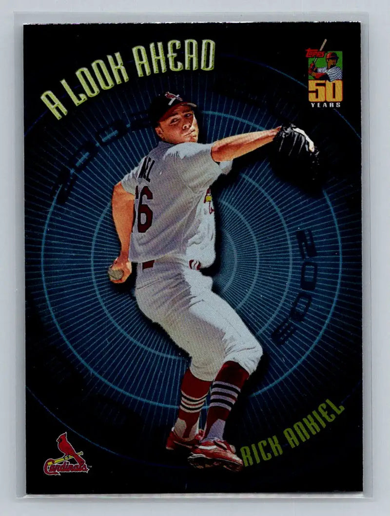 2001 Topps LA10 Rick Ankiel A Look Ahead St. Louis Cardinals baseball card