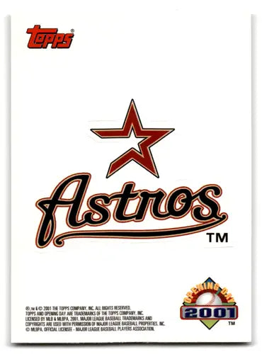 2001 Topps Opening Day Stickers #13 Houston Astros NM-MT Astros ID:79557 - Baseball Card Single