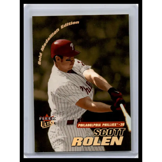 2001 Ultra #114G Scott Rolen NM-MT Philadelphia Phillies Baseball Card - Baseball Card Single