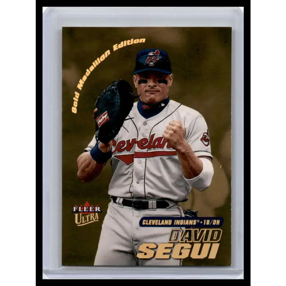 2001 Ultra #121G David Segui NM-MT Cleveland Indians Baseball Card - Baseball Card Single