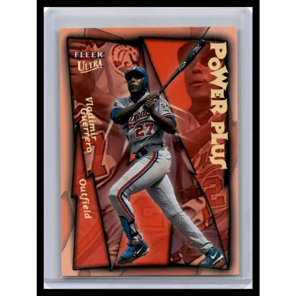 2001 Ultra #1PP Vladimir Guerrero NM-MT Montreal Expos Baseball Card - Baseball Card Single