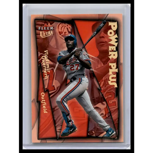 2001 Ultra #1PP Vladimir Guerrero NM-MT Montreal Expos Baseball Card - Baseball Card Single