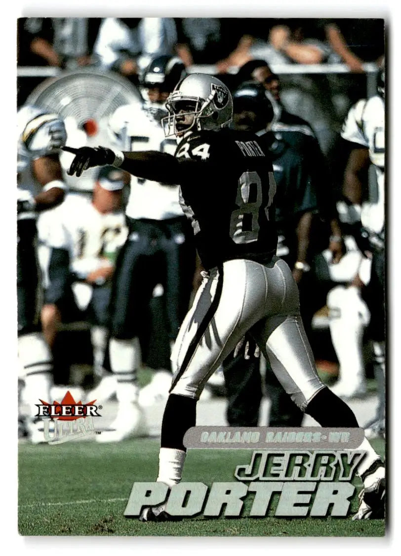 2001 Ultra #201 Jerry Porter - Football Card Single