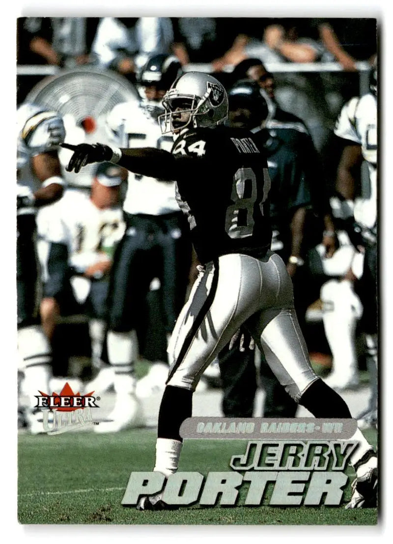 2001 Ultra #201 Jerry Porter - Football Card Single
