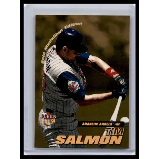 2001 Ultra #201G Tim Salmon NM-MT Anaheim Angels Baseball Card - Baseball Card Single