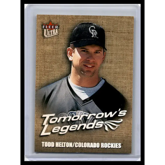2001 Ultra #4TL Todd Helton NM-MT Colorado Rockies Baseball Card - Baseball Card Single
