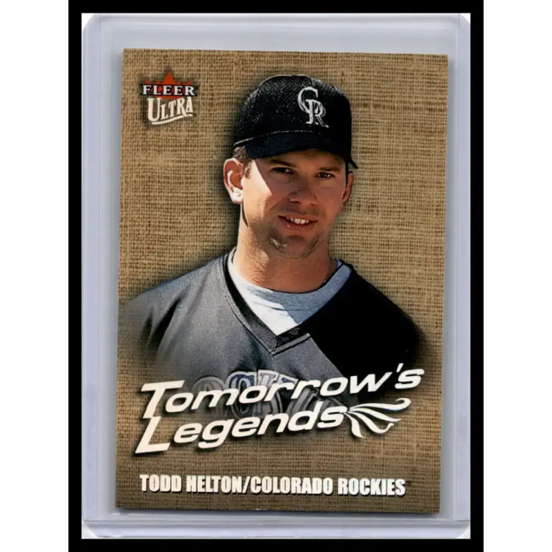 2001 Ultra #4TL Todd Helton NM-MT Colorado Rockies Baseball Card - Baseball Card Single