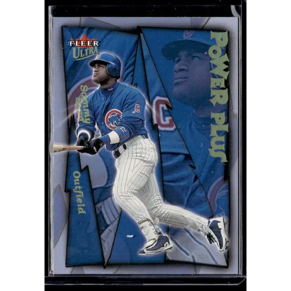 2001 Ultra #7PP Sammy Sosa Power Plus NM-MT - Baseball Card Single