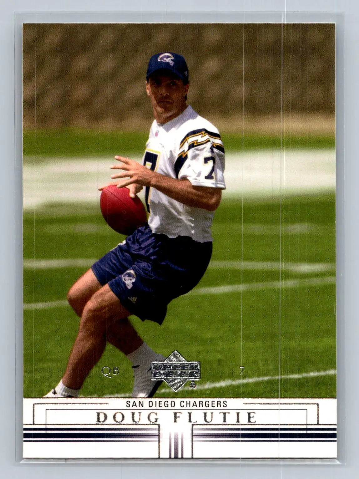 2001 Upper Deck #143 Doug Flutie San Diego Chargers - Football Card Single