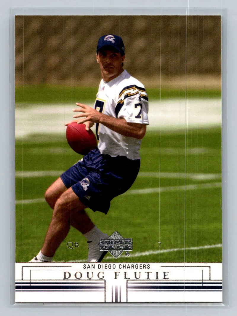2001 Upper Deck #143 Doug Flutie San Diego Chargers - Football Card Single