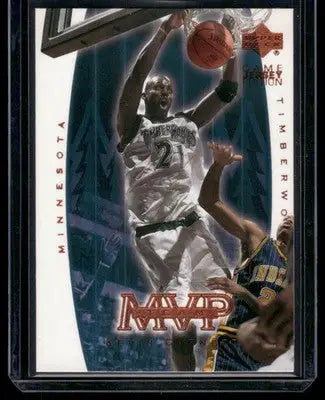 2001 Upper Deck MVP Kevin Garnett #406 Basketball - Basketball Card Single