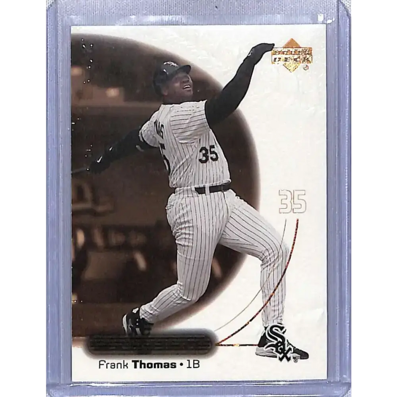 2001 Upper Deck Ovation #23 Frank Thomas NM-MT Baseball Card - Baseball Card Single