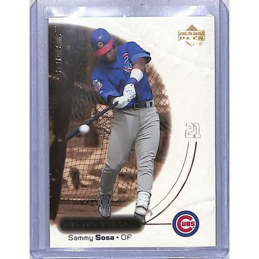 2001 Upper Deck Ovation #36 Sammy Sosa NM-MT Baseball Card - Baseball Card Single