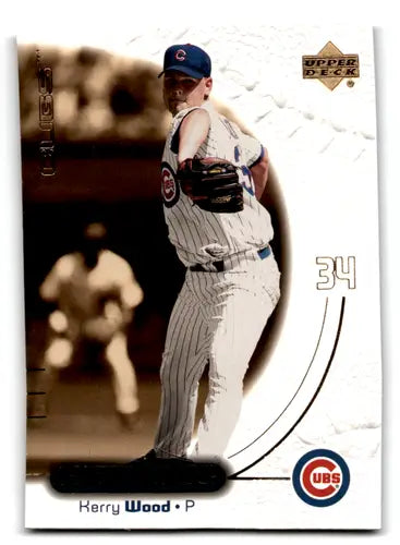 Kerry Wood baseball card from 2001 Upper Deck Ovation Cubs ID 67221