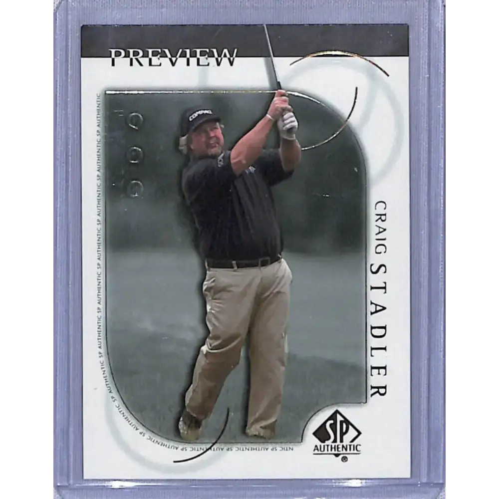 2001 Upper Deck SP Authentic Preview #10 Craig Stadler NM-MT Golf Card - Golf Card Single