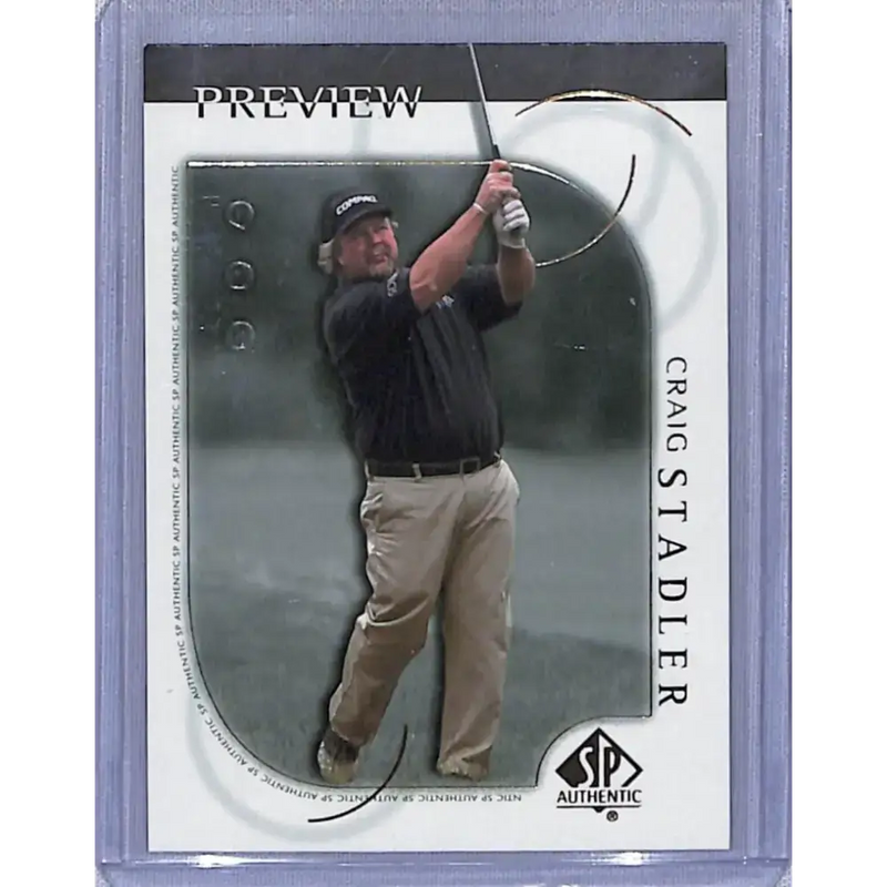 2001 Upper Deck SP Authentic Preview #10 Craig Stadler NM-MT Golf Card - Golf Card Single