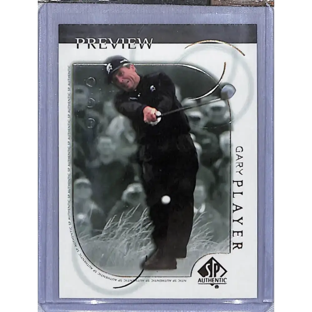 2001 Upper Deck SP Authentic Preview #14 Gary Player NM-MT Golf Card - Golf Card Single