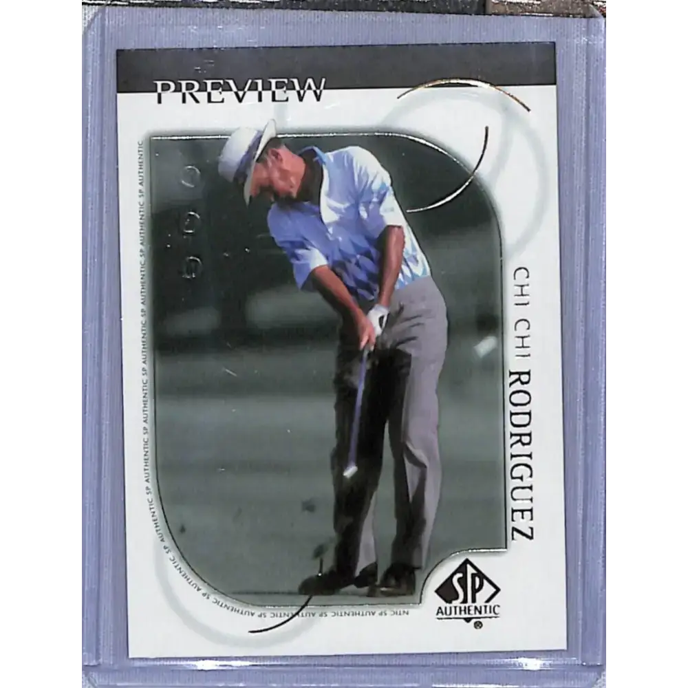 2001 Upper Deck SP Authentic Preview #19 Chi Chi Rodriguez NM-MT Golf Card - Golf Card Single