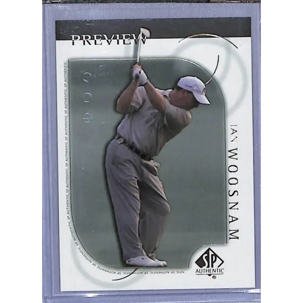 2001 Upper Deck SP Authentic Preview #2 Ian Woosnam NM-MT Golf Card - Other