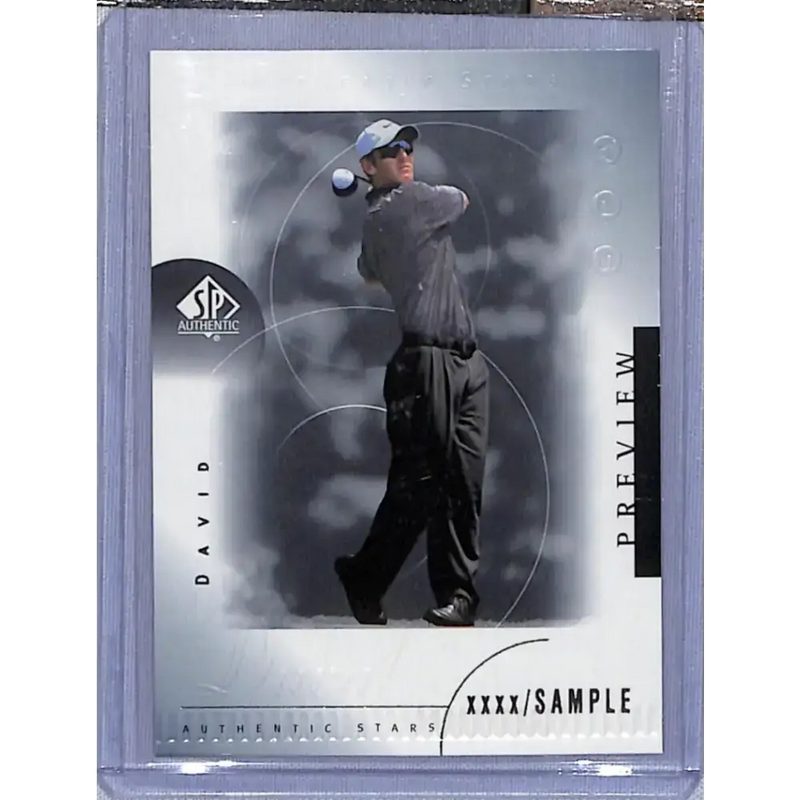 2001 Upper Deck SP Authentic Preview #22 David Duval NM-MT Golf Card - Other