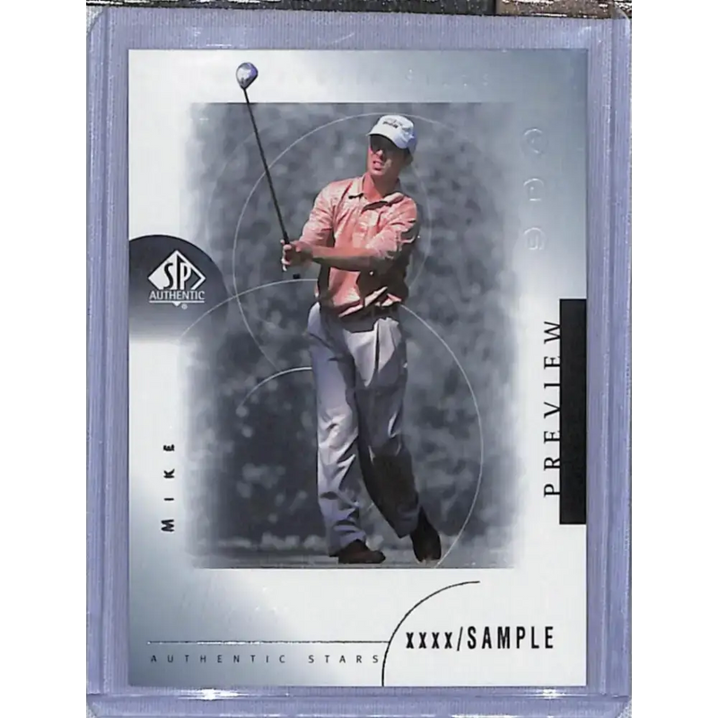 2001 Upper Deck SP Authentic Preview #26 Mike Weir NM-MT Golf Card - Other