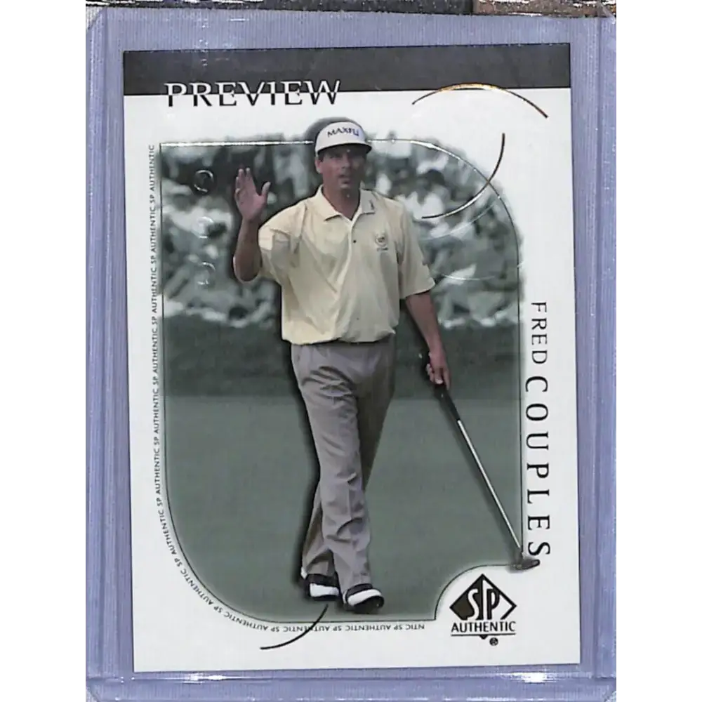 2001 Upper Deck SP Authentic Preview #3 Fred Couples NM-MT Golf Card - Other