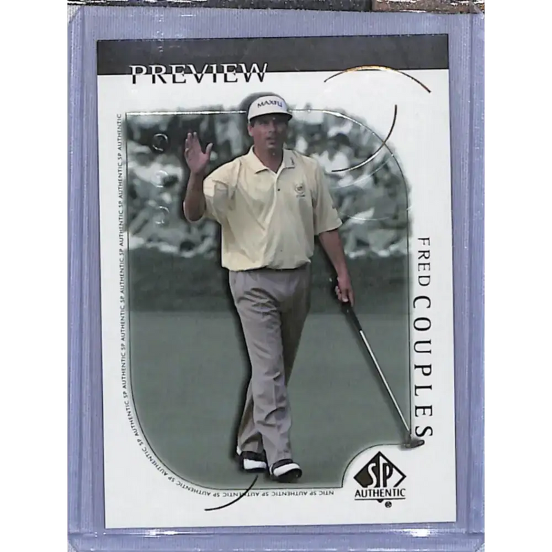2001 Upper Deck SP Authentic Preview #3 Fred Couples NM-MT Golf Card - Other
