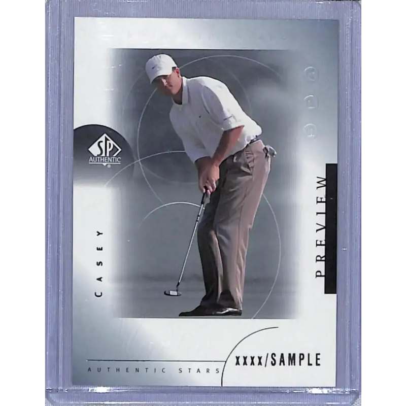 2001 Upper Deck SP Authentic Preview #30 Casey Martin NM-MT Golf Card - Other