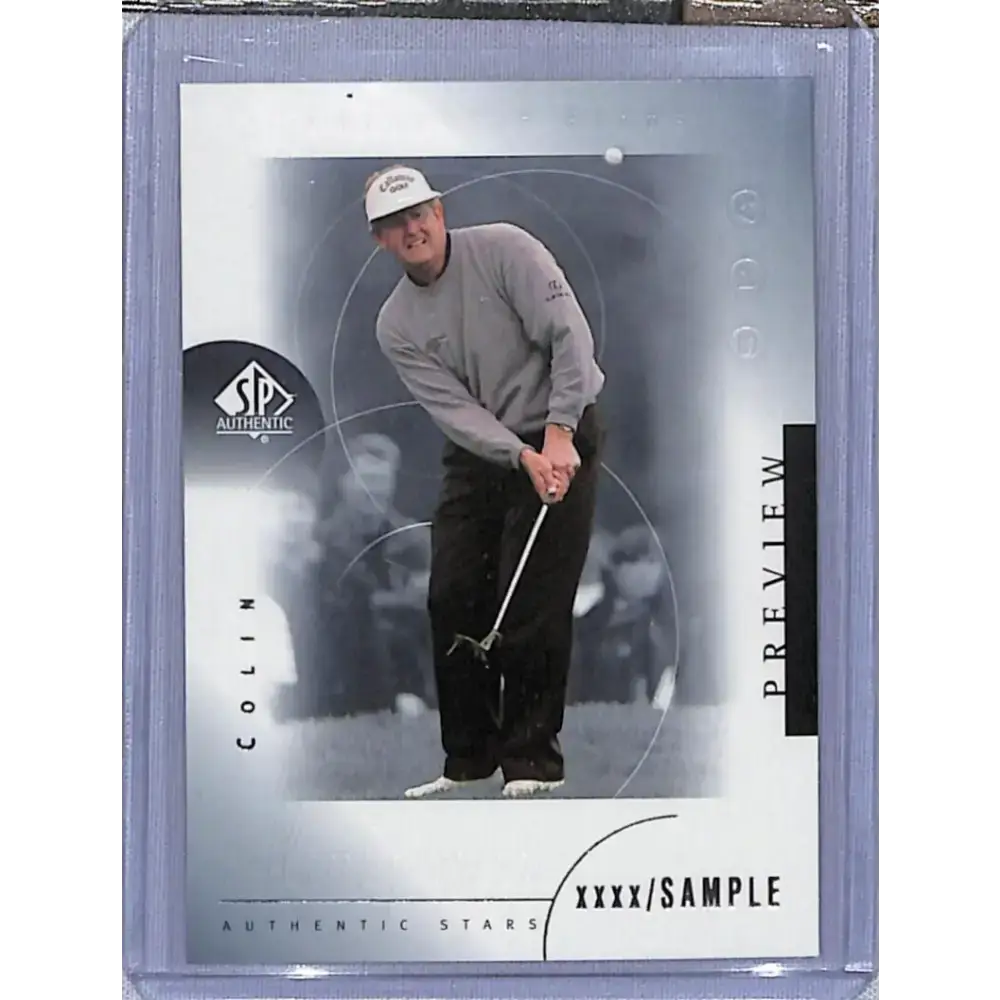 2001 Upper Deck SP Authentic Preview #34 Colin Montgomerie NM-MT Golf Card - Other