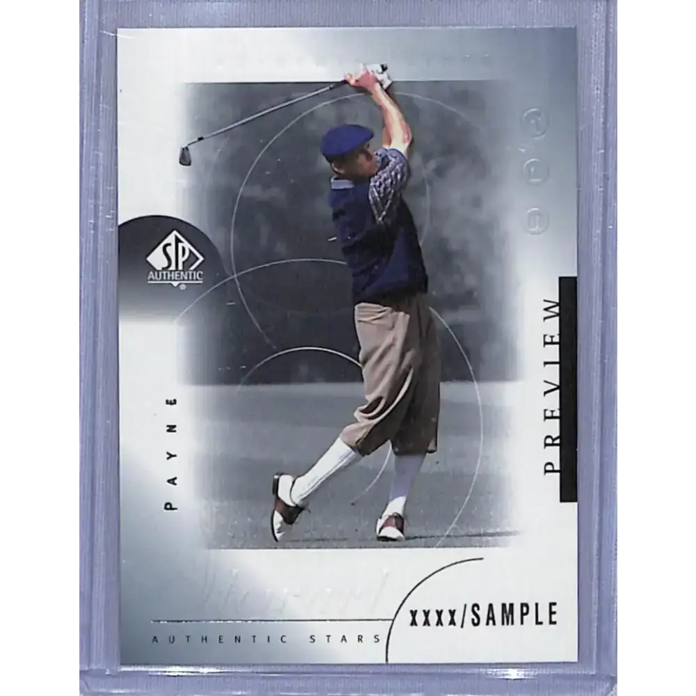 2001 Upper Deck SP Authentic Preview #38 Payne Stewart NM-MT Golf Card - Other
