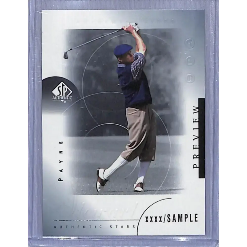 2001 Upper Deck SP Authentic Preview #38 Payne Stewart NM-MT Golf Card - Other