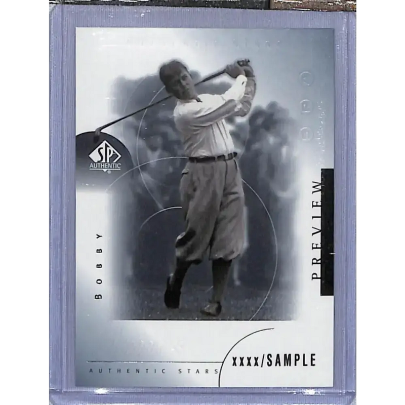 2001 Upper Deck SP Authentic Preview #39 Bobby Jones NM-MT Golf Card - Other