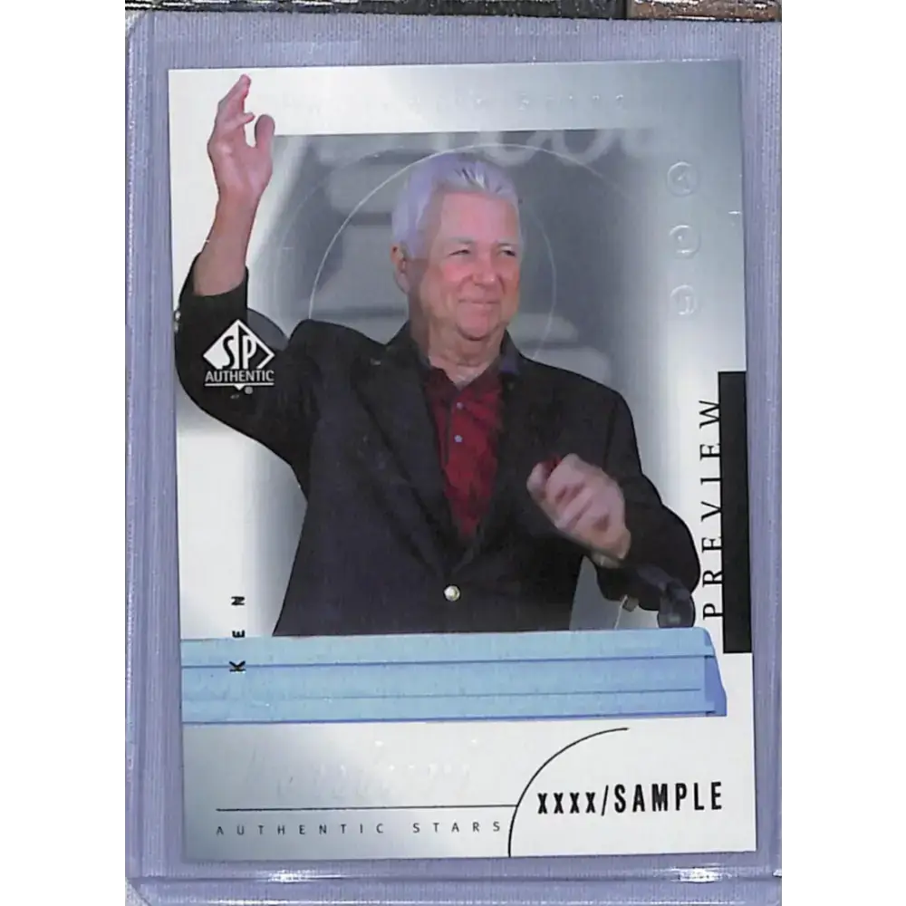 2001 Upper Deck SP Authentic Preview #45 Ken Venturi NM-MT Golf Card - Other