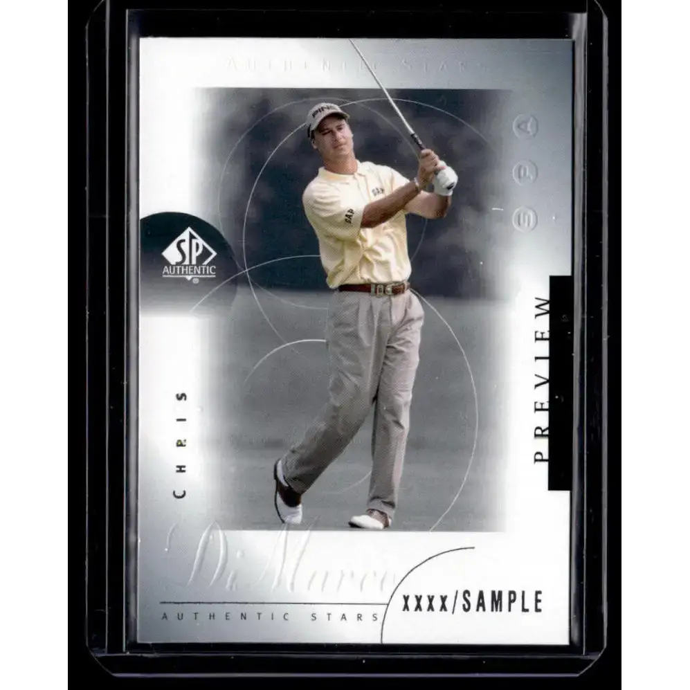2001 Upper Deck SP Authentic Preview #47 Chris DiMarco NM-MT Golf Card - Other