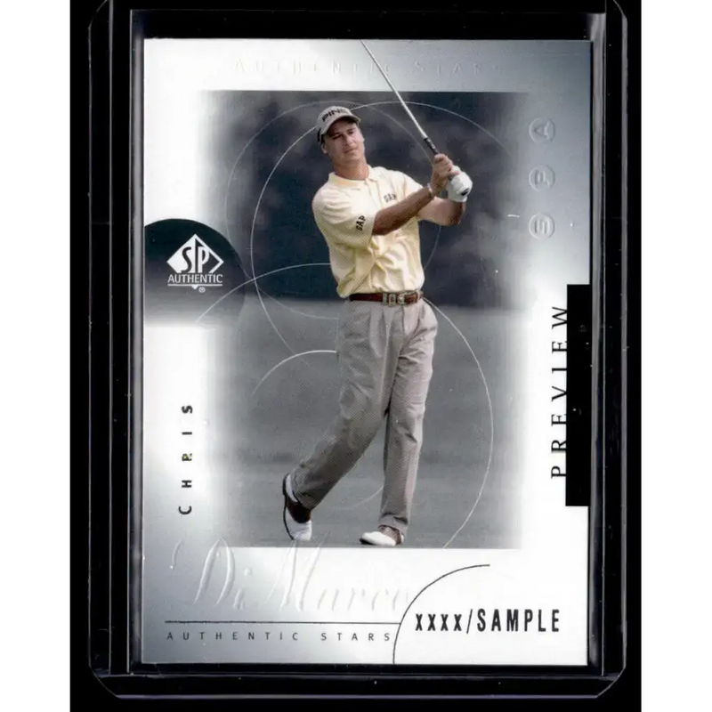2001 Upper Deck SP Authentic Preview #47 Chris DiMarco NM-MT Golf Card - Other