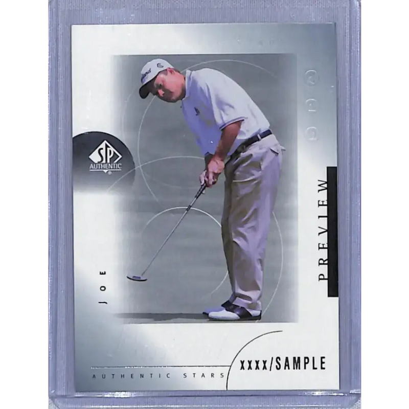 2001 Upper Deck SP Authentic Preview #48 Joe Durant NM-MT Golf Card - Other