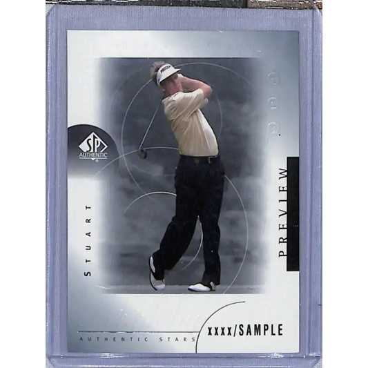 2001 Upper Deck SP Authentic Preview #50 Stuart Appleby NM-MT Golf Card - Golf Card Single