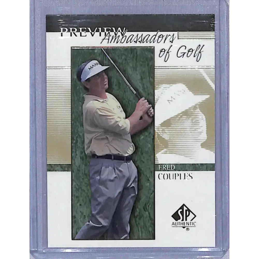 2001 Upper Deck SP Authentic Preview #53 Fred Couples NM-MT Golf Card - Other