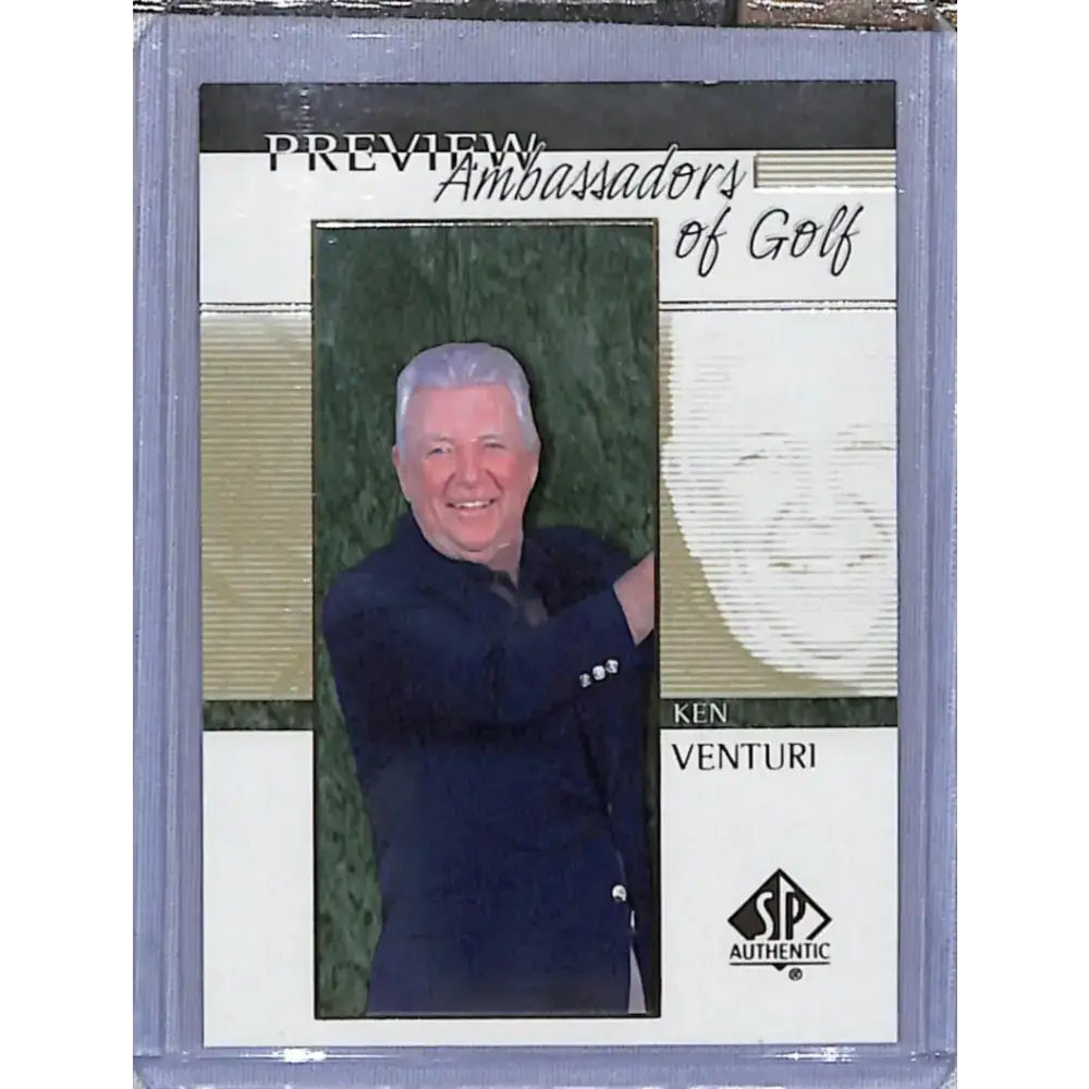 2001 Upper Deck SP Authentic Preview #54 Ken Venturi NM-MT Golf Card - Other