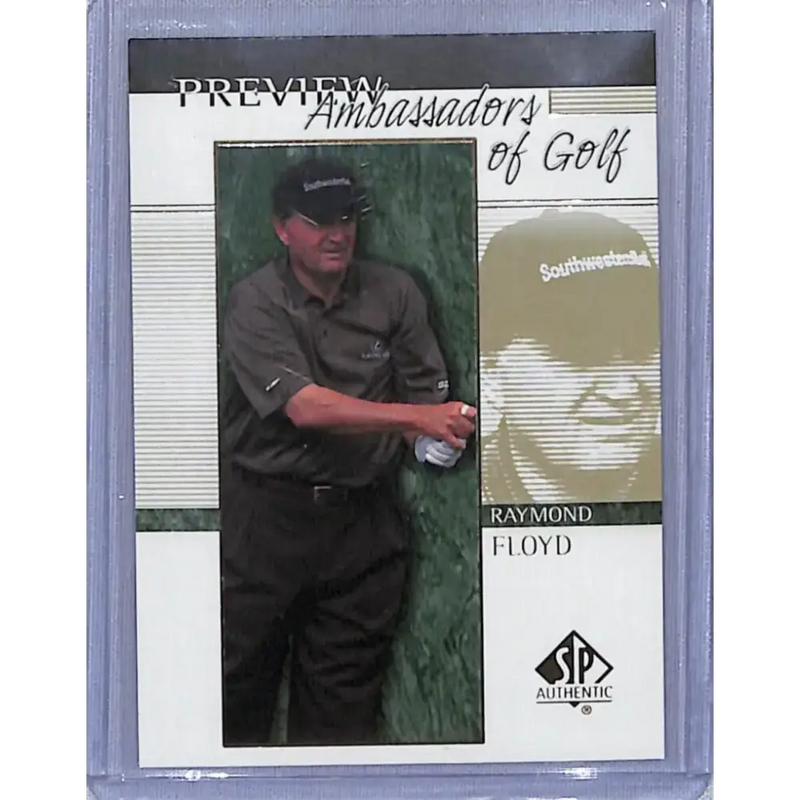 2001 Upper Deck SP Authentic Preview #56 Raymond Floyd NM-MT Golf Card - Other