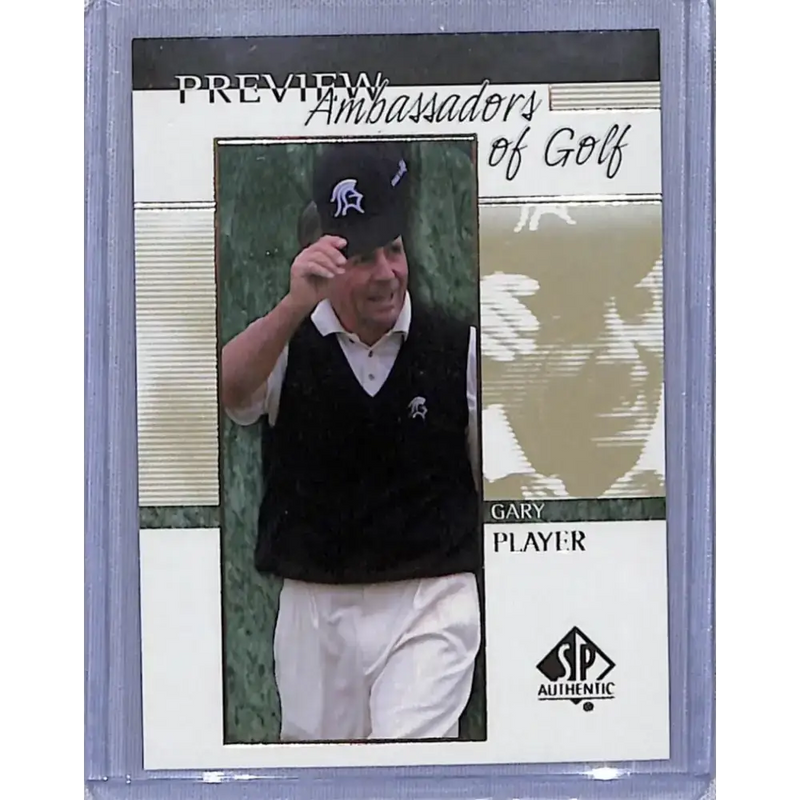 2001 Upper Deck SP Authentic Preview #58 Gary Player NM-MT Golf Card - Other