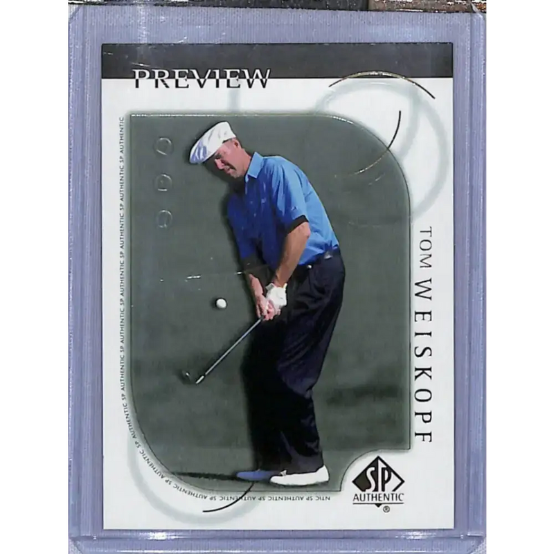 2001 Upper Deck SP Authentic Preview #7 Tom Weiskopf NM-MT Golf Card - Other