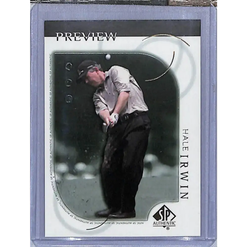 2001 Upper Deck SP Authentic Preview #8 Hale Irwin NM-MT Golf Card - Other