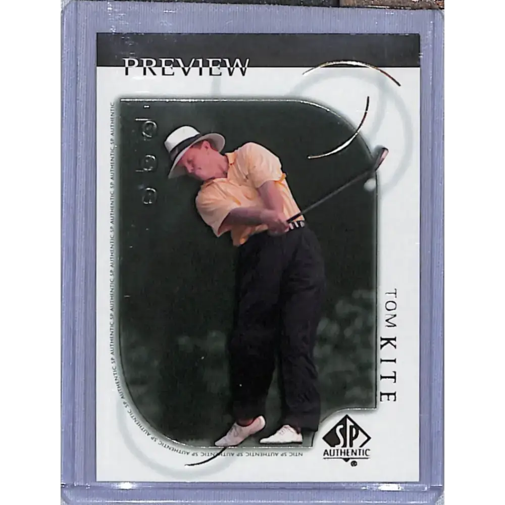 2001 Upper Deck SP Authentic Preview #9 Tom Kite NM-MT Golf Card - Other
