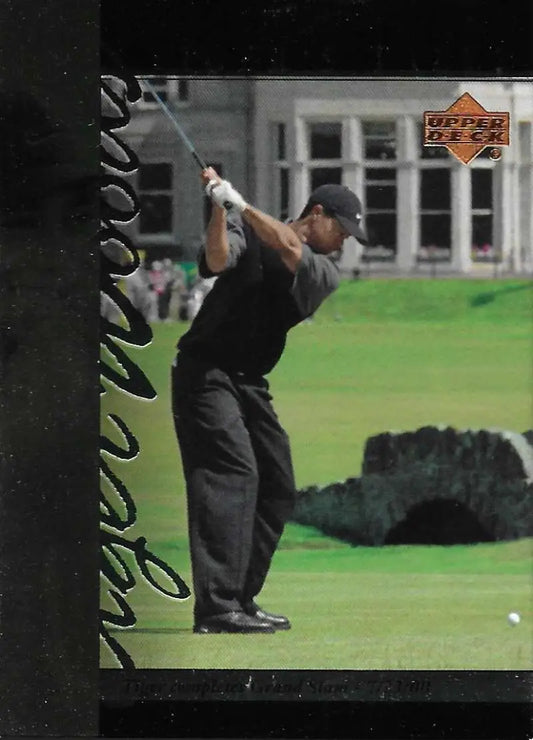 2001 Upper Deck Tiger’s Tales #TT26 Tiger Woods EX Excellent Golf Card - Golf Card Single