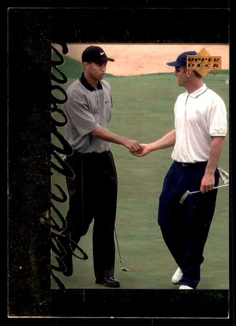 2001 Upper Deck Tiger’s Tales #TT30 Tiger Woods EX Excellent Golf Card - Golf Card Single