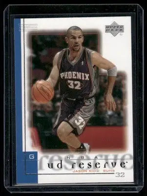 2001 Upper Deck UD Reserve Jason Kidd #64 Basketball - Basketball Card Single