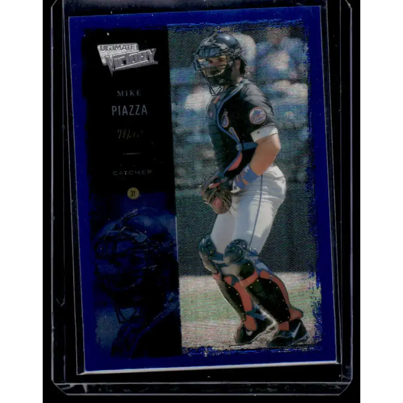2001 Upper Deck Ultimate Collection #72 Mike Piazza EX/NM New York Mets Baseball Card - Baseball Card Single