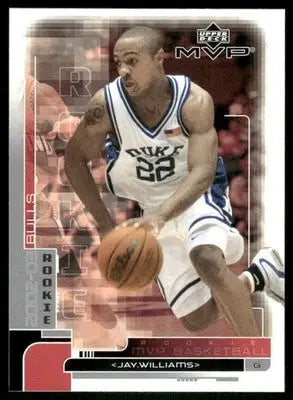 2002-03 Upper Deck MVP Jay Williams #192 Basketball - Basketball Card Single